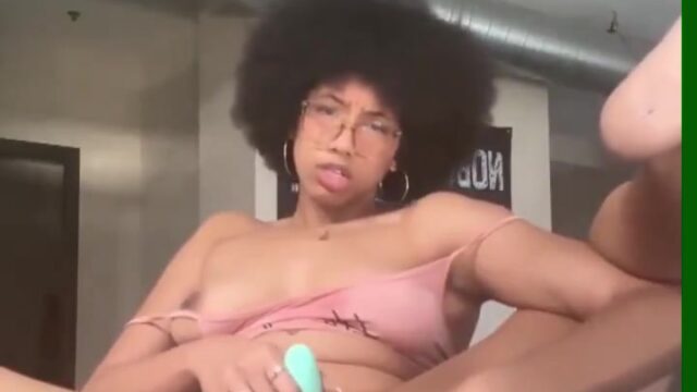 Angelferrnandezz Onlyfans Black Afro Hairy Pussy Masturbating Solo Fansly
